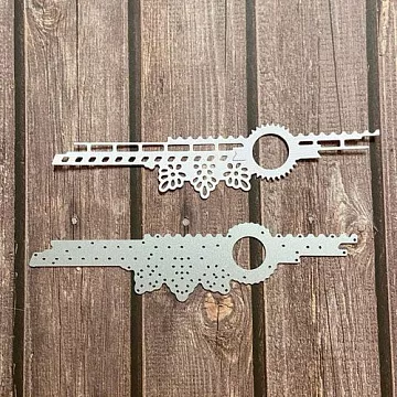 Нож "Морской бордюр 2", 3,4х14,5 см (Scrapman)