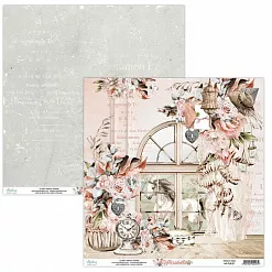 Набор бумаги 15х15 см "Florabella", 24 листа (Mintay) Набор бумаги 15х15 см "Florabella", 24 листа (Mintay)