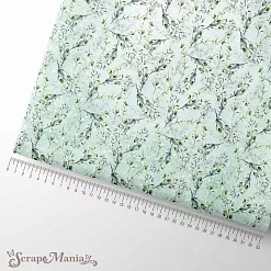 Отрез ткани 75х50 см "Весенний этюд. Зелень" (ScrapMania) Отрез ткани 75х50 см "Весенний этюд. Зелень" (ScrapMania)