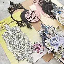 Нож "Сквозь витражи. Рамка", 12,7х5,4 см (AgiArt)