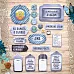 Набор цветного чипборда "Армейский альбом" (ScrapMania)