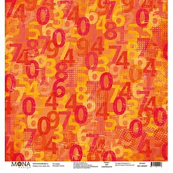Бумага "School. Цифры" (MonaDesign) Бумага "School. Цифры" (MonaDesign)