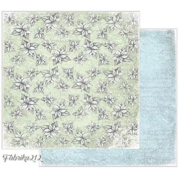 Бумага "Poinsettia. Пуансетия" (Fabrika212)