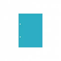 Набор пластиковых листов А5 "Прозрачные вертикальные. 2 отверстия", толщина 0,5 мм (CraftStory)