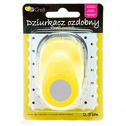 Дырокол Dalprint 2,5 см "Круг" (Dalprint) Дырокол Dalprint 2,5 см "Круг" (Dalprint)