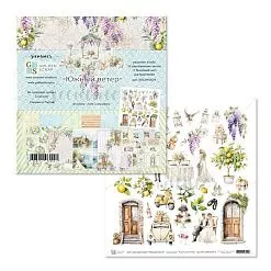 Бумага 30х30 см "Южный ветер. Для вырезания" (Golden Scrap) Бумага 30х30 см "Южный ветер. Для вырезания" (Golden Scrap)