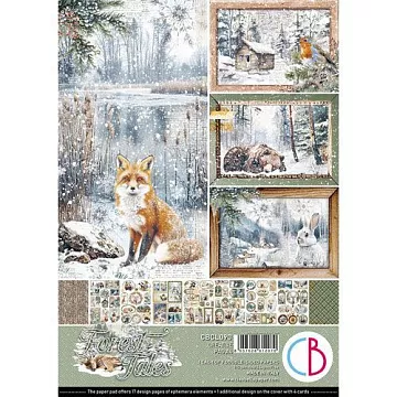 Набор бумаги А4 "Forest Tales. Для вырезания", 9 листов (Ciao Bella)