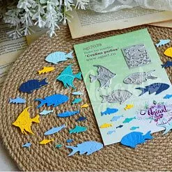 Нож "Стайка рыбок", 3,9х3 см (AgiArt) Нож "Стайка рыбок", 3,9х3 см (AgiArt)