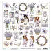 Бумага 30х30 см "Lavender Dream. Для вырезания" (Mintay) Бумага 30х30 см "Lavender Dream. Для вырезания" (Mintay)