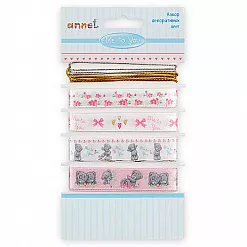 Набор атласных лент "Me to you. Сюрприз" (Gamma) Набор атласных лент "Me to you. Сюрприз" (Gamma)