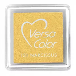 Подушечка чернильная пигментная Versacolor, размер 2,5х2,5 см, цвет нарцисс