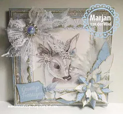 Набор бумаги 15х21 см "Winter Dream", 32 листа (Marianne design)