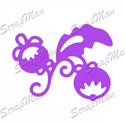 Нож для вырубки "Черничка" (Scrapman) Нож для вырубки "Черничка" (Scrapman)