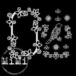 Набор украшений из чипборда "Ажур. Мотив" (MiMi Design)