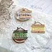 Нож "Семья. Табличка", 4х4,5 см (ScrapMania) Нож "Семья. Табличка", 4х4,5 см (ScrapMania)