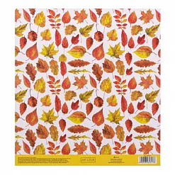 Бумага 20х20 см на клеевой основе "Краски осени" (АртУзор)