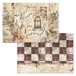 Набор бумаги А4 "Факультет магии", 12 листов (ScrapMania) Набор бумаги А4 "Факультет магии", 12 листов (ScrapMania)