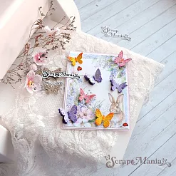 Нож "Палисадник. Бабочки ажурные", 2,1х2,4 см (ScrapMania)