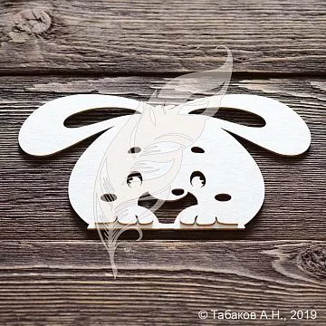 Заготовка для тиснения "Зайка 5" (ArtLines) Заготовка для тиснения "Зайка 5" (ArtLines)