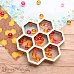 Шейкер "Пчелки. Соты маленькие", с раздельными ячейками (ScrapMania)