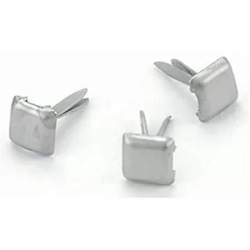 Набор брадсов "Серебряные квадраты. Мини" (Creative Impressions)