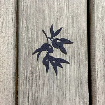 Нож "Ветка оливы", 6х7 см (ArtScrap)