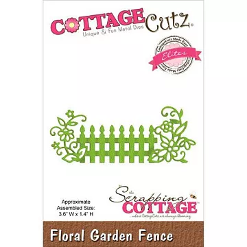 Форма для вырубки "Садовый забор" (CottCutz)