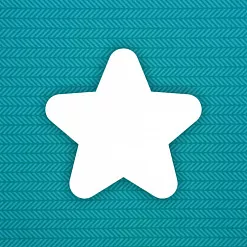 Лист для альбома "Звезда округлая" (CraftStory)