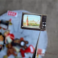 Набор высечек из ткани "СССР", 29 шт (ScrapMania)