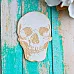 Украшение из чипборда "Череп" (ScrapКрым) Украшение из чипборда "Череп" (ScrapКрым)