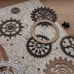 Нож "Ритм механизмов", 6,5х6,5 см (AgiArt) Нож "Ритм механизмов", 6,5х6,5 см (AgiArt)