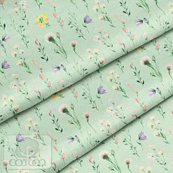 Отрез ткани 79х50 см "Летний цвет" (Cotton) Отрез ткани 79х50 см "Летний цвет" (Cotton)