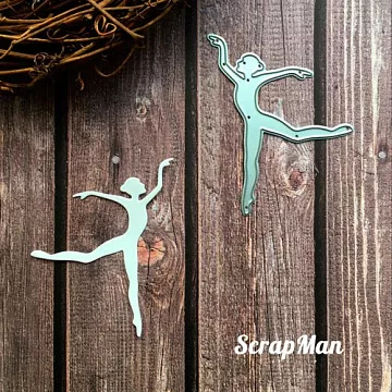 Нож "Балерина 2", 6х7,2 см (Scrapman)