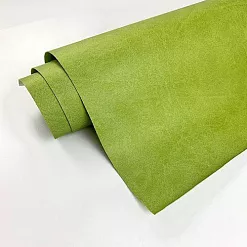 Отрез экокожи 33х70 см "Переплетный матовый. Matte. Оливка"  Отрез экокожи 33х70 см "Переплетный матовый. Matte. Оливка"