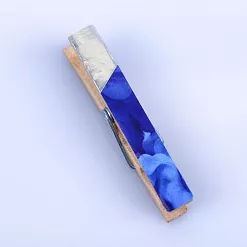 Набор деревянных прищепок с фольгированием "Мраморная крошка" (АртУзор)