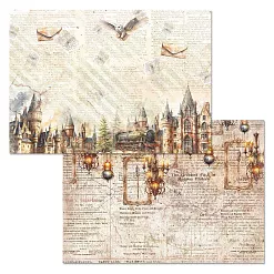 Набор бумаги А4 "Факультет магии", 12 листов (ScrapMania) Набор бумаги А4 "Факультет магии", 12 листов (ScrapMania)