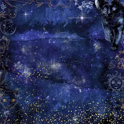 Бумага "Тайны вселенной. Бесконечность" (ScrapMania)