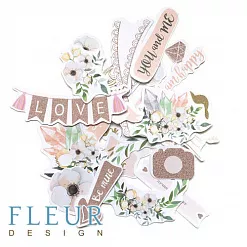 Набор вырубок "Скажи "Да!" (Fleur-design)