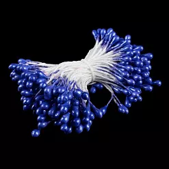 Набор тычинок "Сине-фиолетовый жемчуг", 130 шт