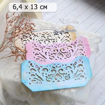 Нож "Ажурный карман. Средний", 6,4х13 см (ScrapMania) Нож "Ажурный карман. Средний", 6,4х13 см (ScrapMania)
