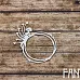 Чипборд "Мини-рамка с грибами 2278" (Fantasy)