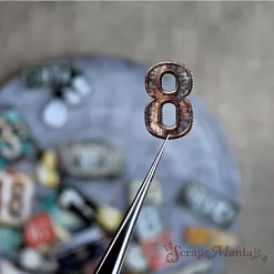 Набор высечек из ткани "Старый архив. Билетики", 34 шт (ScrapMania)