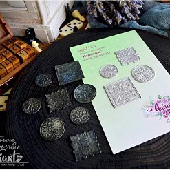 Нож "Изразцы", 3х3 см (AgiArt)