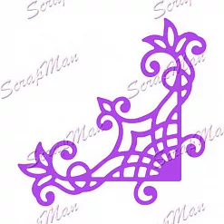 Нож для вырубки "Орнамент 9" (Scrapman)