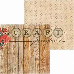 Набор бумаги 20х20 см "Муза", 8 листов (CraftPaper)