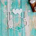 Украшение из чипборда "Рамочка. Стрела и сердечки" (ScrapКрым)