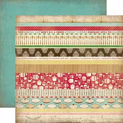 Набор бумаги 30х30 см "Homemade with Love", 12 листов (Carta Bella)