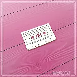 Чипборд "Аудио кассета", 4,2х2,7 см (СкрапМагия)