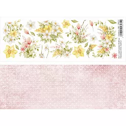 Лист с картинками 10х30 см "Однажды летом. Букеты" (ScrapMania) Лист с картинками 10х30 см "Однажды летом. Букеты" (ScrapMania)
