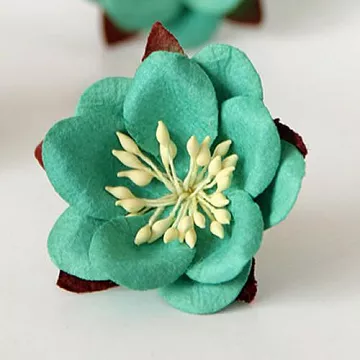 Цветок сакуры "Темно-бирюзовый" (Craft) Цветок сакуры "Темно-бирюзовый" (Craft)